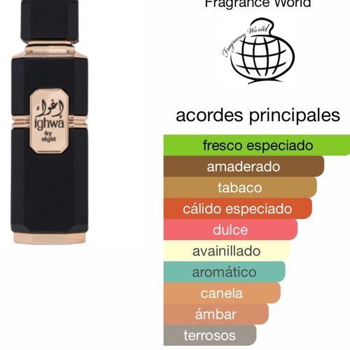 Ighwa By Night Fragrance World UNISEX